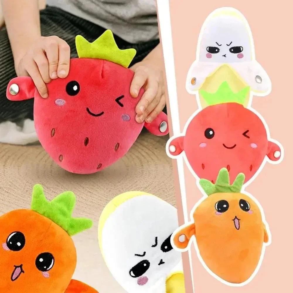 Tune Buddies — Interactive Musical Plush Toy | Banana, Carrot & Strawberry