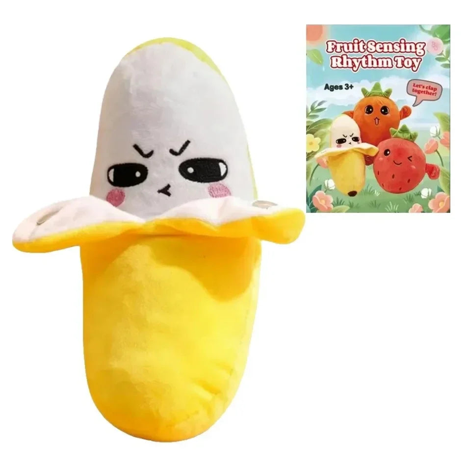 Tune Buddies — Interactive Musical Plush Toy | Banana, Carrot & Strawberry