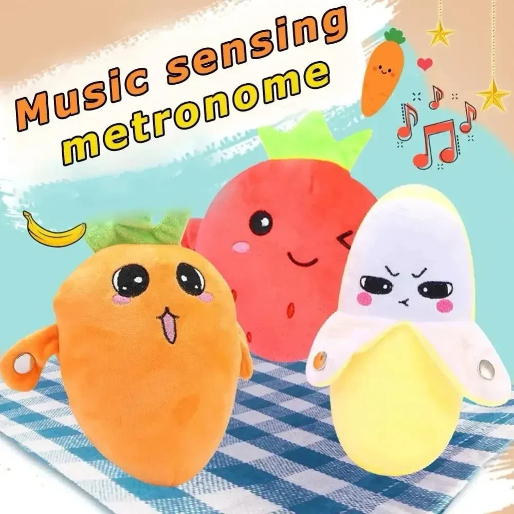 Tune Buddies — Interactive Musical Plush Toy | Banana, Carrot & Strawberry